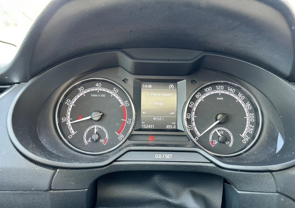 Skoda Octavia cena 52000 przebieg: 154000, rok produkcji 2017 z Czeladź małe 106